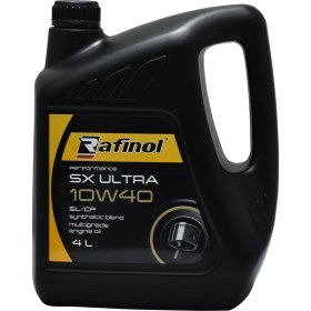 Resim Rafinol SX Ultra 10W40 SL/CF 4 Litre Motor Yağı ( Üretim Yılı: 2021 ) 