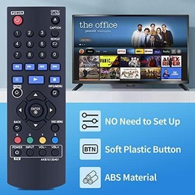 Resim RETROSUN Yeni AKB75135401 Yedek Uzaktan Kumanda LG Blu-Ray Disk DVD Oynatıcı UBK80 UP870 UP875 BPM35 BP175 BP125 BP125N BP135 BP145N BP155 BP165 BP165N ile Uyumlu 250 BPS. 255 BP255N BP300 