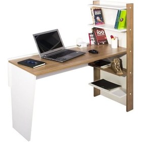Resim Ofisbazaar Raflı Çalışma Masası 