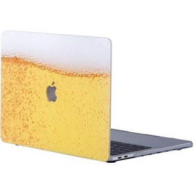 Resim Apple Uyumlu MacBook Air Kılıf 13 İnç Fizzy Eski Usb'li Model 2010-2017 A1369 A1466 İle Sarı 