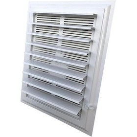 Resim Menpaj Panjurlife Havalandırma Menfez Panjur 53x55cm Yapışkanlı Vidalı Pl5355 