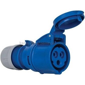 Resim Mete Dış Elektrik Uzatma Fişi Kapaklı Dişi Ip44 16ah 