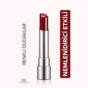Resim Flormar Sheer Up Nemlendirici Etkili Yarı Transparan Ruj 015 Go For Bordeaux 