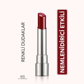Resim Flormar Sheer Up Nemlendirici Etkili Yarı Transparan Ruj 015 Go For Bordeaux 