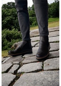 Resim Bilekte Klasik Erkek Chelsea Bot Kahverengi-kahverengi 