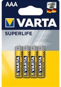 Resim Varta 2003 Superlife AAA İnce Kalem Pil 4'lü 