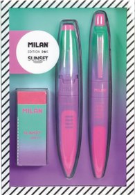 Resim MILAN 6355SNP SUNSET PEMBE KALEM HEDİYE SET Milan