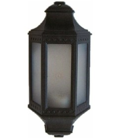 Resim Akviva Pvc Antik Yarım Duvar Fener Siyah 