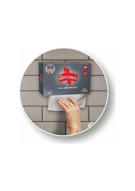 Resim Reference El Yüz Havlusu 2 Katlı 100'lü 24 Paket Gri 