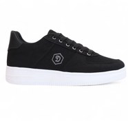 Resim 2196-Dakırs Anatomik Tabanlı Erkek Keten Kumaşlı Sneakers Ayakkabı - NKT02196-siyah-42 