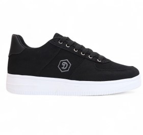 Resim 2196-Dakırs Anatomik Tabanlı Erkek Keten Kumaşlı Sneakers Ayakkabı - NKT02196-siyah-42 