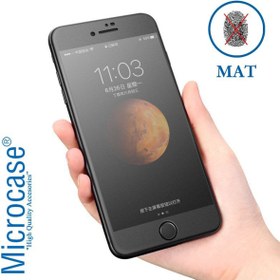 Resim Microcase Infinix Note 10 Pro Tam Kaplayan Çerçeveli Mat Cam Koruma - AL3124 