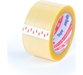 Resim Nuga 57 mm x 100 mt Şeffaf Koli Bandı Hotmelt Red 6 Adet 