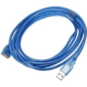 Resim 5M Metre Usb Uzatma Kablosu Mavi Filtreli - Gerçek Usb 2.0 