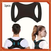 Resim Unisex Ayarlanabilir Postür Düzeltici Sırt Destek Kemeri - Nefes Alabilir, Kaymaz, Oturma, Ayakta Durma, Seyahat için Ergonomik Tasarım - Rahat Uyum, Sadece Elde Yıkanır, Pil Gerekmez, Postür İyileştirme, Şık Tasarım, Postür Düzeltici Kemer 