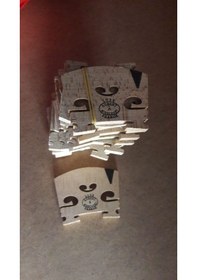 Resim Aubert A2 Model 4/4 Kemanlar İçin Profesyonel Keman Köprüsü 