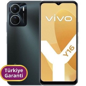 Resim Vivo Y16 TR Garanti | 128 GB 4 GB Siyah 