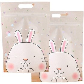 Resim Suntek 50x Kurabiye Paketleme Torbaları Şeker Torbası Kek " 