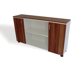 Resim VENA Efe Ofis Masa Takımı Erik-beyaz (MASA SEHPA ETEJER KESON DOLAP) 