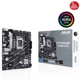 Resim Asus Prime B760M-K D4 Intel LGA 1700 mATX Anakart 