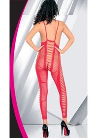 Resim For Dreams 6005 Fantasy Body Stocking Fantezi Vücut Çorabı-Kırmızı-Std 