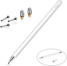 Resim Htun Dokunmatik Ekranlar Için Meko Stylus Kalemler, iPad Için Stylus Kalemi, Manyetik Kapaklı Tablet Kalemi, Yüksek Hassasiyet ve Amp; Amp;için Iyi Nokta Evrensel (Yurt Dışından) 
