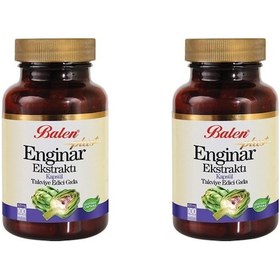 Resim 2 Adet Balen Enginar Plus 100 Kapsül 
