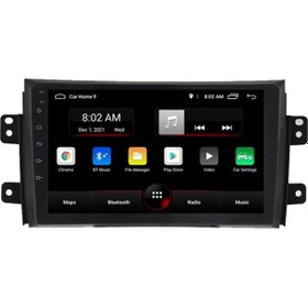 Resim Celali Tuning Suzuki Sx4 2005-2013 Android 12 Carplay Navigasyon Multimedya - 2gb Ram 16gb Hdd 