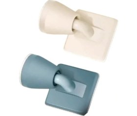 Resim Usin 2 Adet Yapışkanlı Kapı Arkası Stoper-Yapışkanlı Kapı Pencere Çarpma Stoperi Kapı Tutucusu Tamponu 