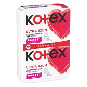 Resim Kotex Ultra Uzun Kanatlı 12'li 