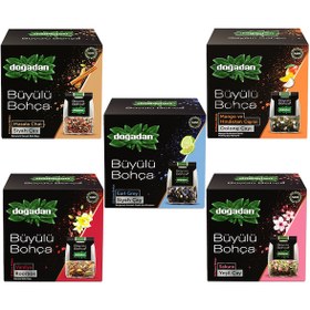 Resim Doğadan Büyülü Bohça Bitki Çayı Seti 10'lu 5 Paket 