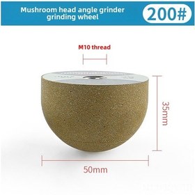 Resim Youmex Kuşbaşı Elmas Testere Taş Sürahi İç Bükey Taban Gritleme Cila Aleti 200 İnce Zımpara, Dayanıklı Reçine Bağlama 