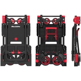 Resim Max Extra FW-90TP Katlanır İkisi Bir Arada Koli Taşıma Arabası 66/136 kg 
