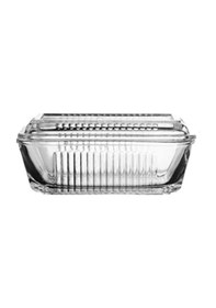 Resim Tereyağlık 97711 - Tereyağı Cam Saklama Kabı Beyaz 