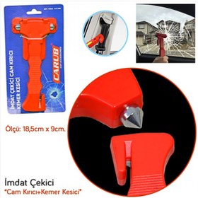 Resim Genel Markalar Oto İmdat Çekici Cam Kırıcı + Kemer Kesici 