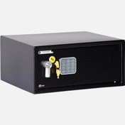 Resim Yale Sesli İkazlı Kollu Siyah 43x35x20 cm Elektronik Laptop Para Kasası 