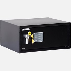 Resim Yale Sesli İkazlı Kollu Siyah 43x35x20 cm Elektronik Laptop Para Kasası 
