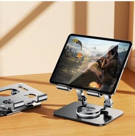 Resim Ally H07 Katalanabilir Alüminyum Tablet ve Telefon Tutucu Standı 