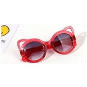 Resim Winful 2024 Sümer Çocuk Karikatür Kedi Güneş Gözlüğü Uv Korumalı Moda Aksesuarkırmızı51gri Gri 