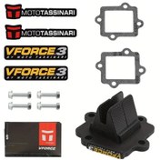 Resim Tongdashop Vforce 3 Reed Valve Kit Karbon Fiber Yamaha 50 Yq Aerox R E2 Jog 50 Cy50 Vs107-1 