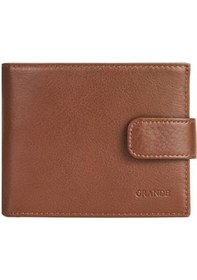 Resim Grande Hakiki Deri Erkek Cüzdan Taba 1525 Taba 