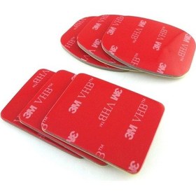 Resim Gopro Uyumlu 3 Oval 3 Düz Yüzey 3M Yapışkan Bant 