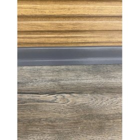 Resim Pasha Dekor 6 cm Antrasit Parke Süpürgelik 