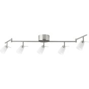 Resim Tıdıg Spot Lamba Nikel Kaplama 133 Cm 5 Spotlu 