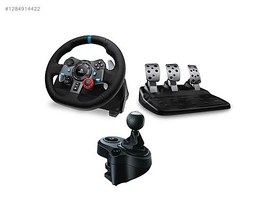 Resim Logitech G29 Force Yarış Direksiyonu+ G29 SHİFTER SCTECHNOLOGY 