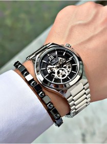 Resim Bentini Erkek Kol Saati - Otomatik Mekanizma, Takvimli, Çelik Kasa & Kordon, Su Geçirmez, 2 Yıl Garantili 