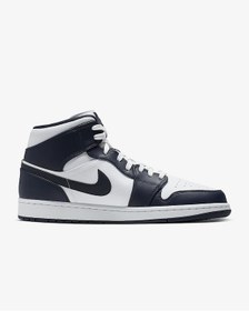 Resim NİKE AİR JORDAN 1 MİD ERKEK BASKETBOL AYAKKABISI-554724-174 