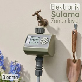 Resim Blooma Elektronik Sulama Zamanlayıcı - Otomatik Musluk Tipi Programlanabilir Su Zamanlayıcı 
