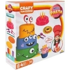 Resim Ohbe Express S00002013 Crafy Nefis Pasta Oyun Hamur Seti 17 Parça 200 gr 