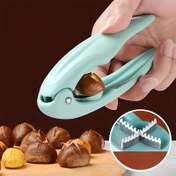 Resim Çok Amaçlı Ceviz Kırıcı ve Kesici Alet, Dayanıklı Plastik, Ev Kullanımı İçin, Kestane Açacağı, Ceviz Kabuk Temizleyici ve Fındık Kelepçesi ile, Tatil ve Günlük Atıştırmalıklar İçin Mutfak Aletleri 